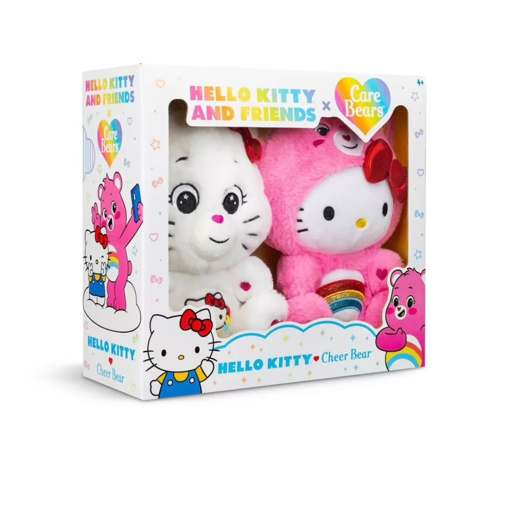 Care Bears X Hello Kitty Plush